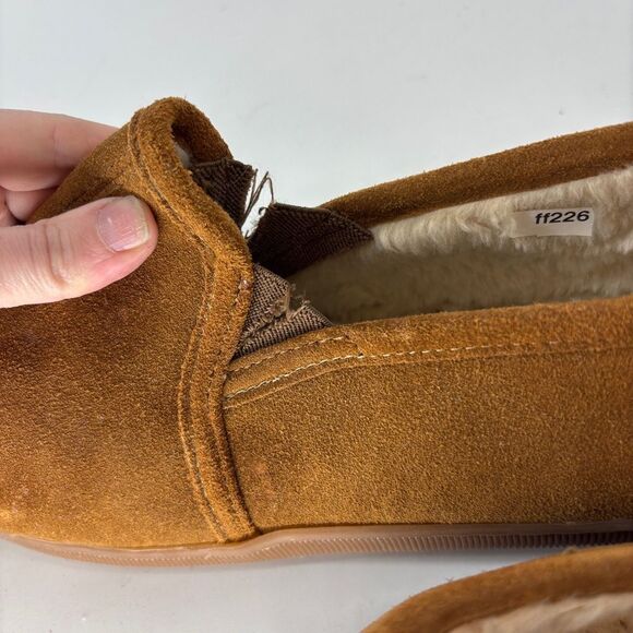 Minnetonka Brown Loafers Slip-On Shoes - Picture 4 of 11
